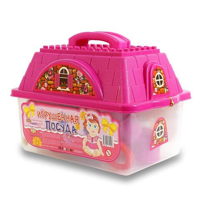 Набор посуды в чемодане ST-112 (32*21*23 см)