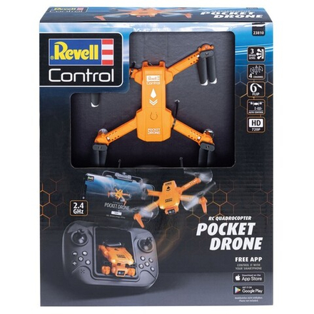 Revell - Control RC Quadcopter Карманный дрон с дистанционным управлением 2.4GHz 23810 / артикул   23810  / GTIN 4009803223810
