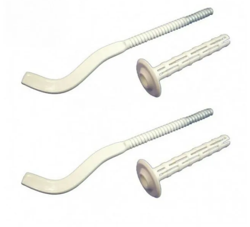 Кронштейн для радиатора с дюбелем  9*190 мм