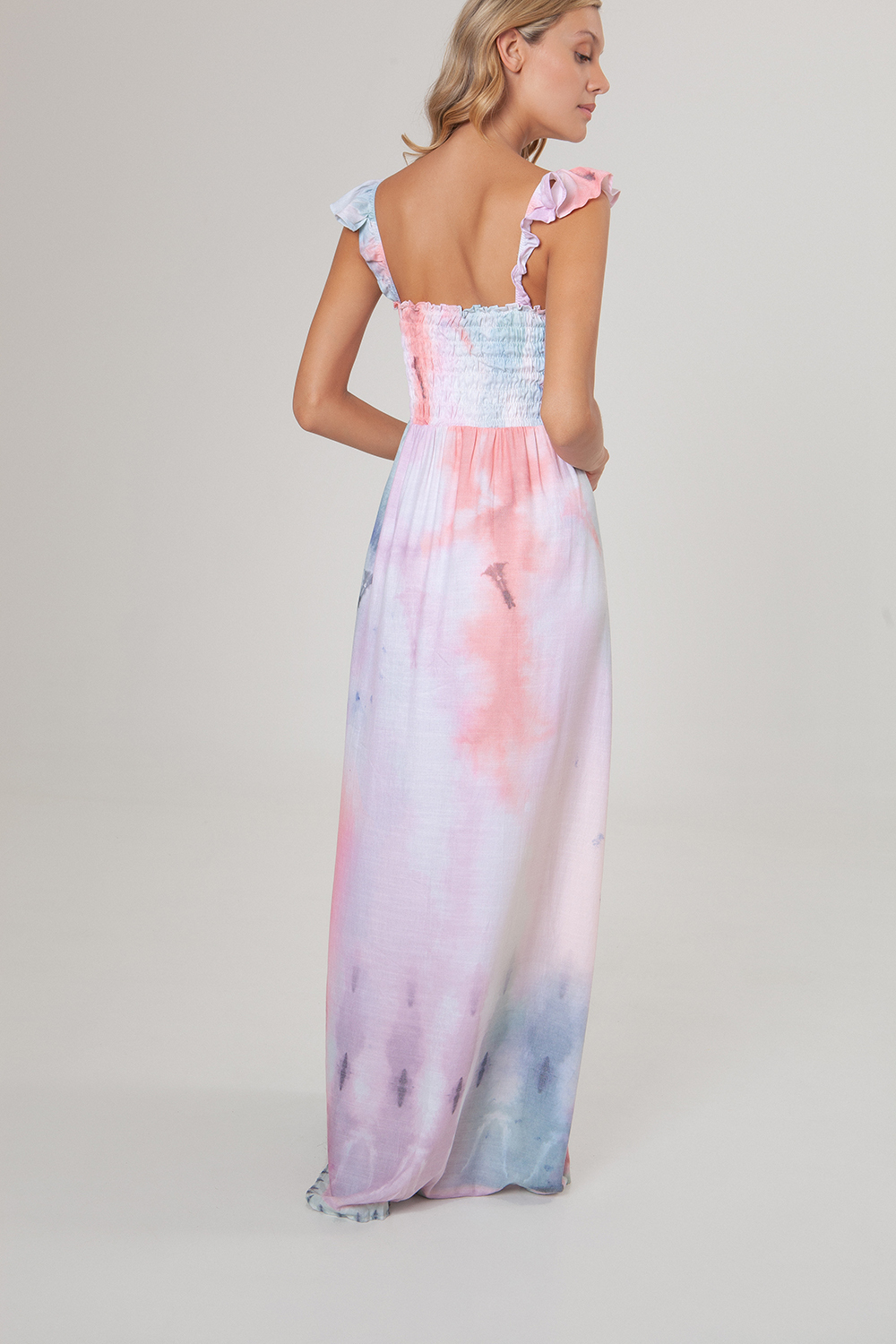 Платье 6171 Leandra Shibori Agua Bendita