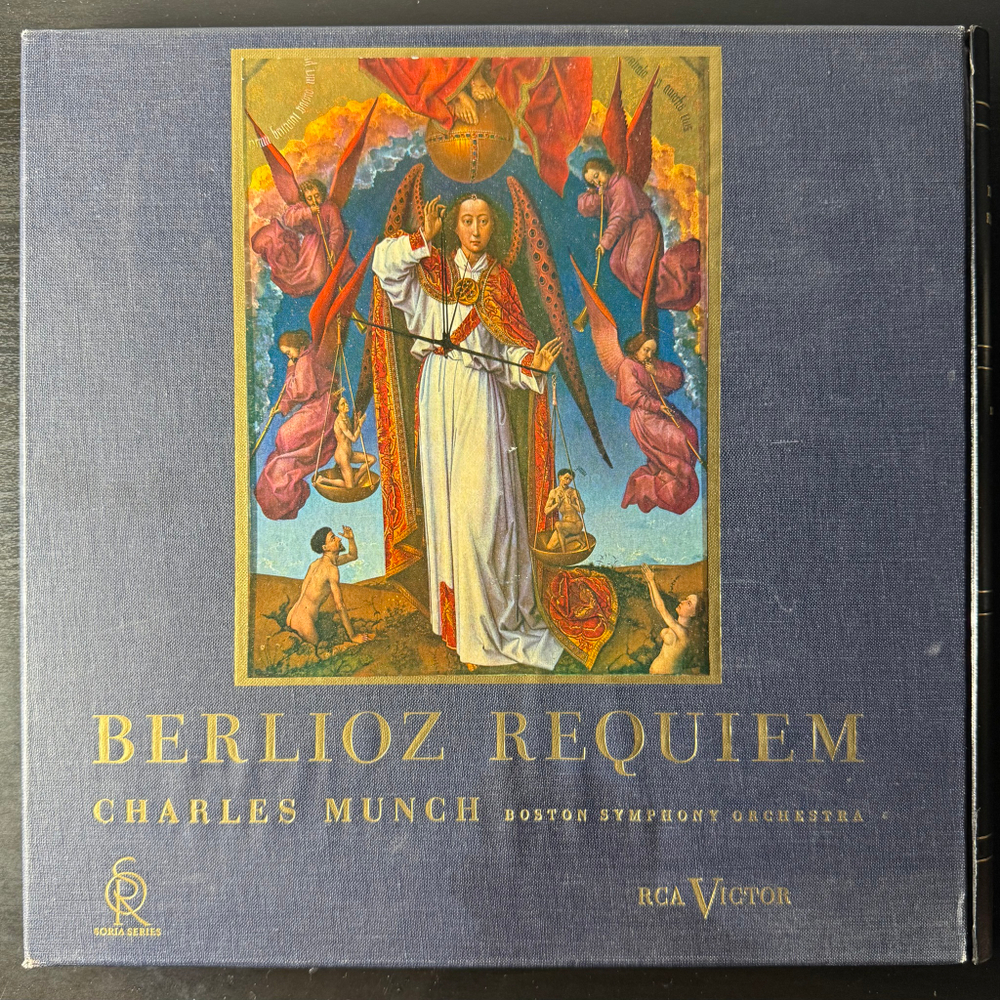 Берлиоз, Бостонский симфонический оркестр – Реквием 2LP (США 1960г.)