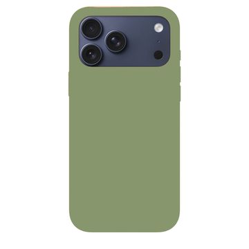 Чехол Silicone Case MagSafe для iPhone 17 Pro Max Зеленый