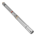 Скважинный насос DWC-3-60, центробежный, диаметр 3", 800 Вт, 3300 л/ч, напор 60 м Denzel