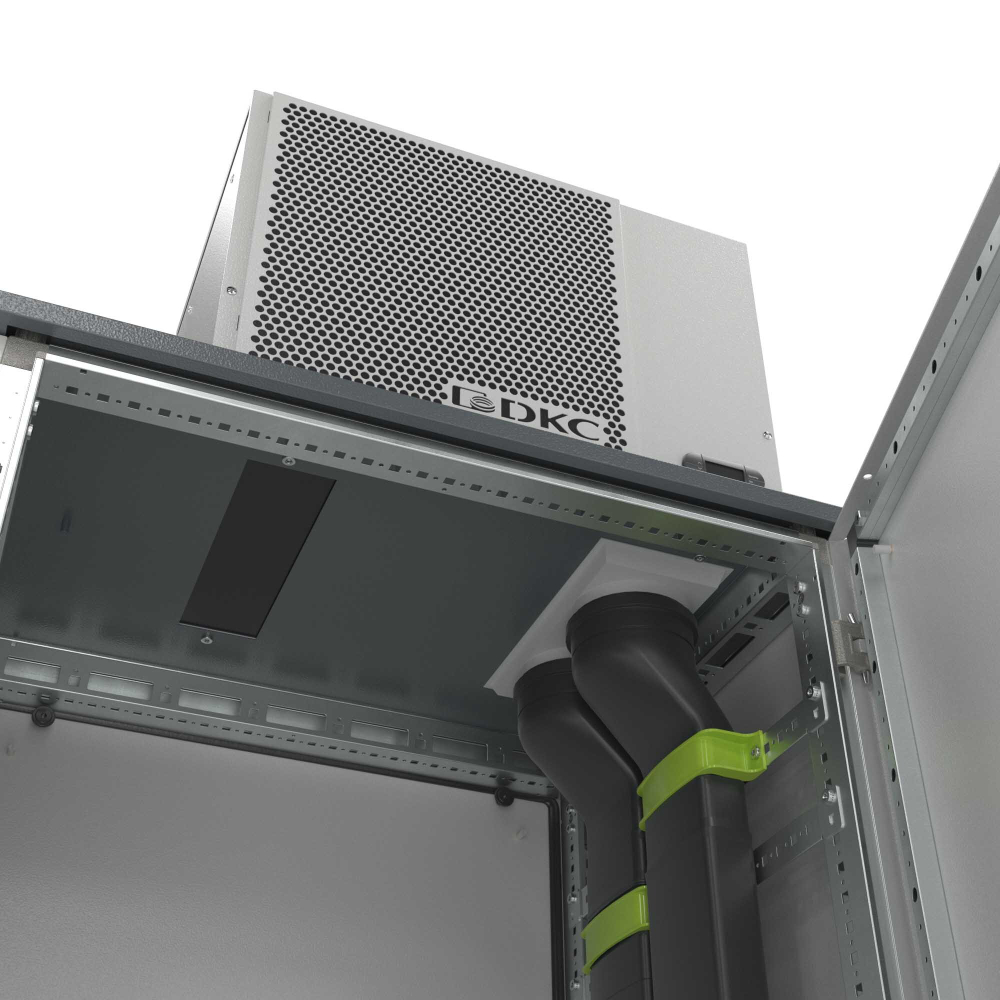 Адаптер воздуховода для потолочного кондиционера 1000-2000 Вт, RAL7035