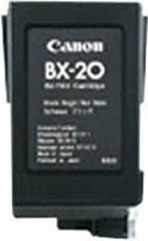 Картридж струйный черный 1 шт Canon BX-20 0896A002