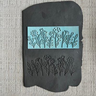 Гибкий штамп «Цветы 1»