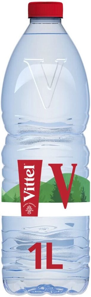 Вода природная минеральная Виттель / Vittel 1л - 6шт