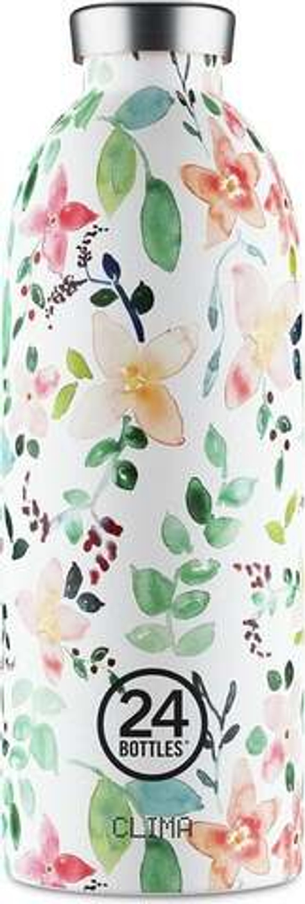 Термокружка 24bottles, clima floral, нержавеющая сталь, разноцветная · арт. fabr 1864