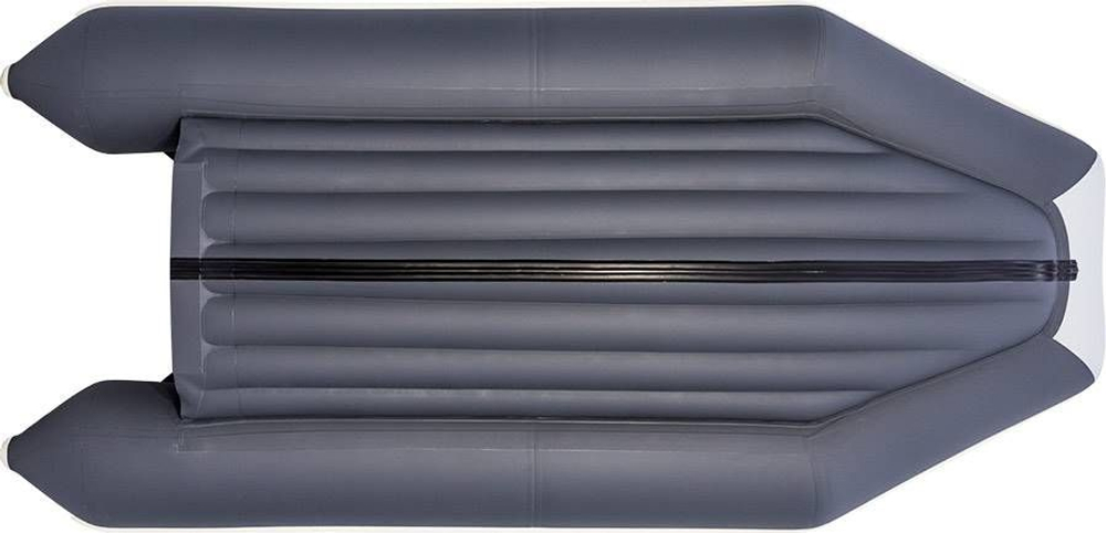 Лодка ПВХ АКВА 3600 НДНД Графит/светло-серый