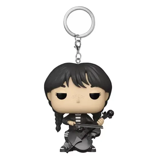 Funko Pop! Keychain Wednsday with cello
