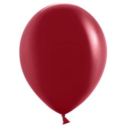 Шар (12""/30 см) Бургундия, пастель, 100 шт.