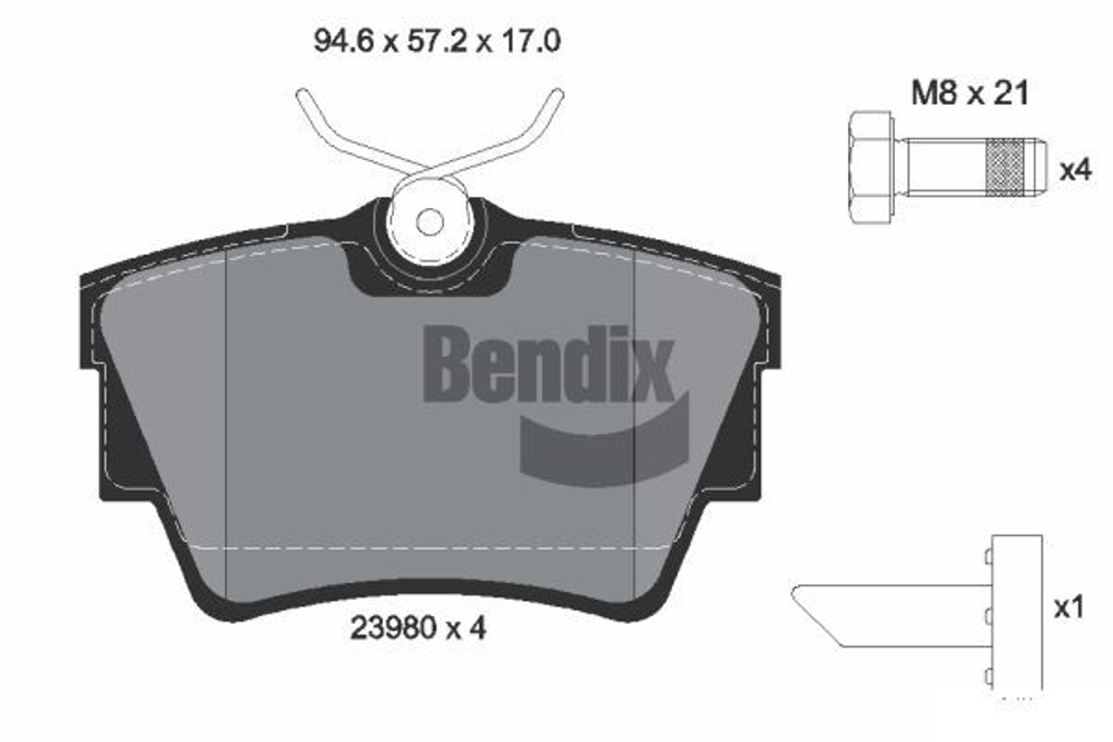 BENDIX Braking - BPD1021