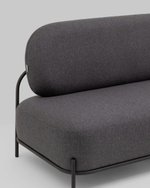 Диван Стоун рогожка тёмно-серый