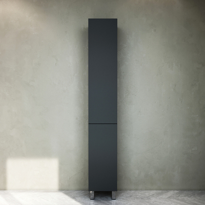 M91CSR0306GM GEM S, шкаф-колонна, напольный, правый, 30 см, графит матовый