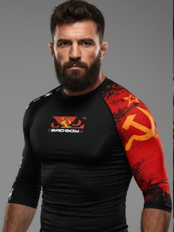 Тренировочная футболка Bad Boy World USSR черная