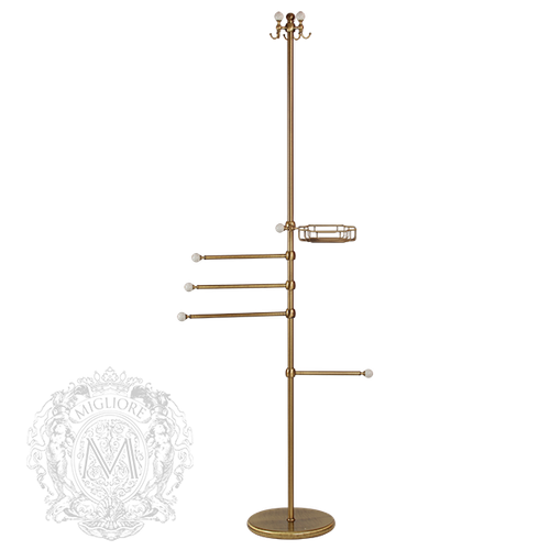Стойка высокая  Migliore Provance MML.PRO-60.545.BR  h177 x d30,5 cm, бронза