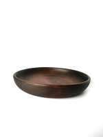 Деревянная сервировочная тарелка из кедра