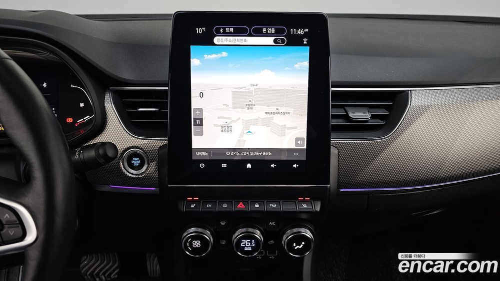 Renault Korea (Samsung) XM3 1.6 E-TECH 인스파이어 e-시프터 (01.2023)