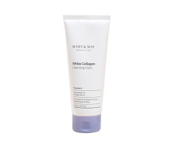 Пенка для проблемной кожи с коллагеном и ниацинамидом - MARY & MAY White Collagen Cleansing Foam, 150 мл