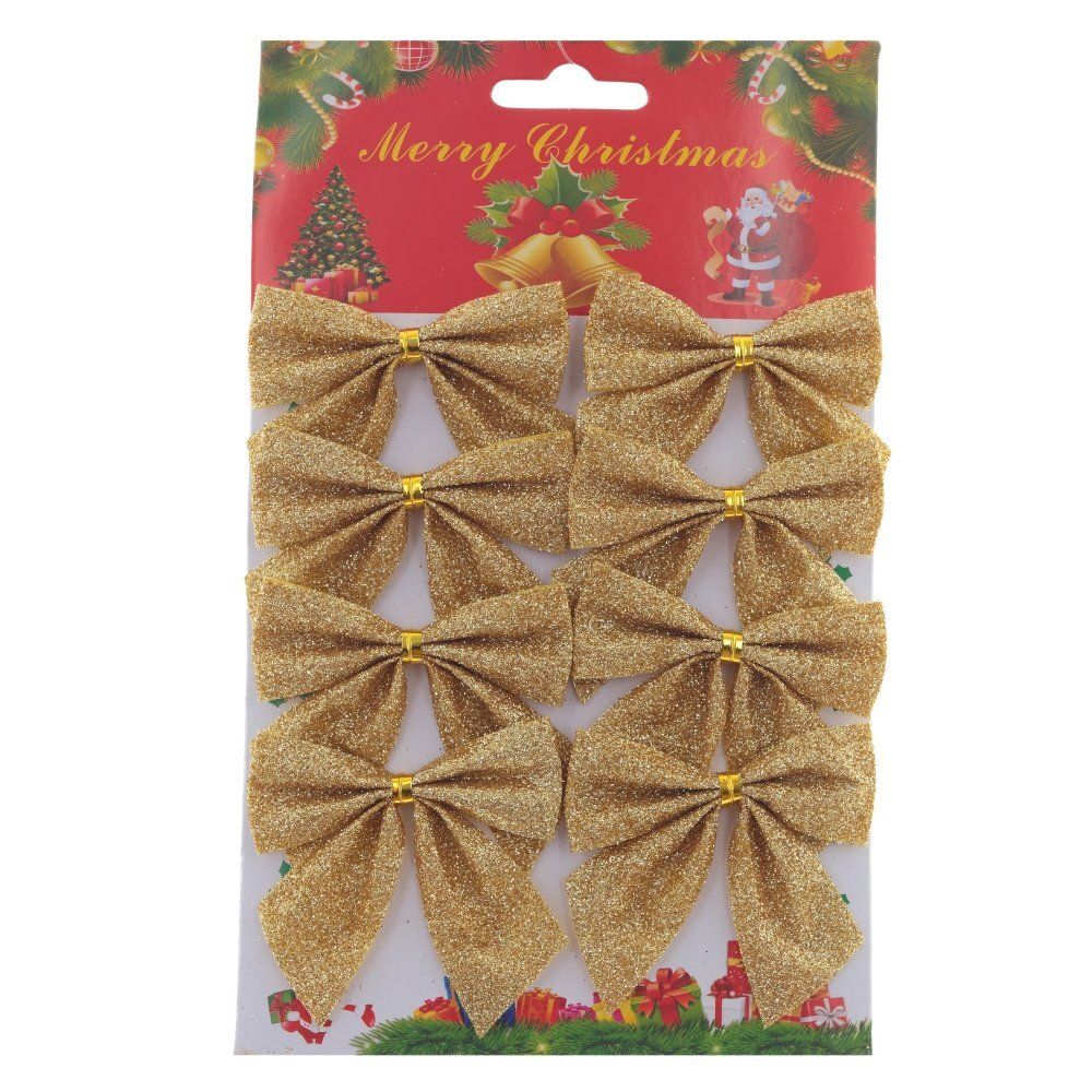 GAEM Набор из 8шт Изделие декоративное "Бант", L14 W2 H20 см, 3 в.