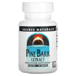 Source Naturals, экстракт сосновой коры, 150 мг, 60 таблеток