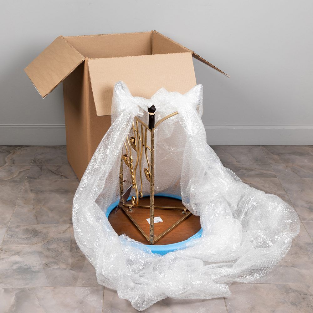 Столик декоративный Блюм Бьянко Античное Серебро