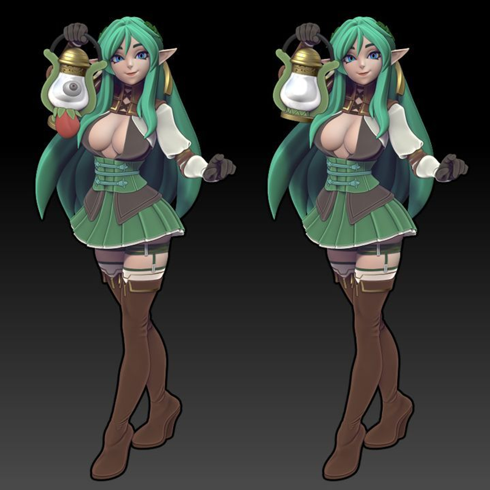 Айви эльфийка Ivy the elf