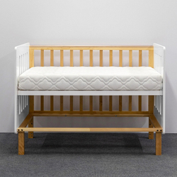 Кровать Antemi Mari 120х60 Ник 14 б/д Белый/Дерево