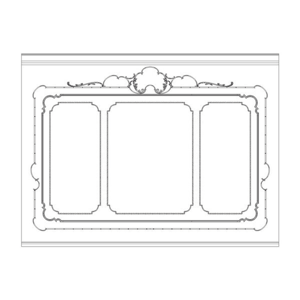 Стена RODECOR Камелия Ф2 77012CN (3000*4000)