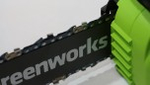 Пила цепная аккумуляторная GREENWORKS G24CS25 24V, 25см, АКБ 8Ач и ЗУ 2007707UH