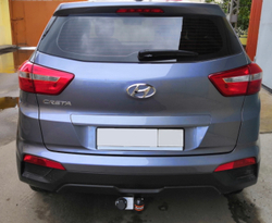 Фаркоп на HYUNDAI CRETA (2016-) (без электрики, паспорт/сертификат в комплекте) Автос.HY 29