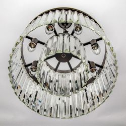 Citilux Мартин CL332081 Люстра хрустальная подвесная Прозрачная