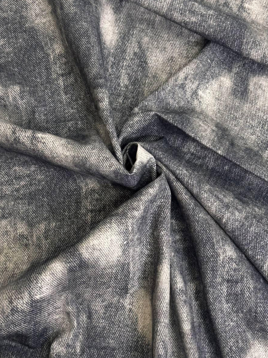 Коттон принт разводы серый/молочный BST3847C6