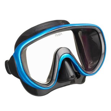 Маска TUSA Sport UMR-16 черный/голубой
