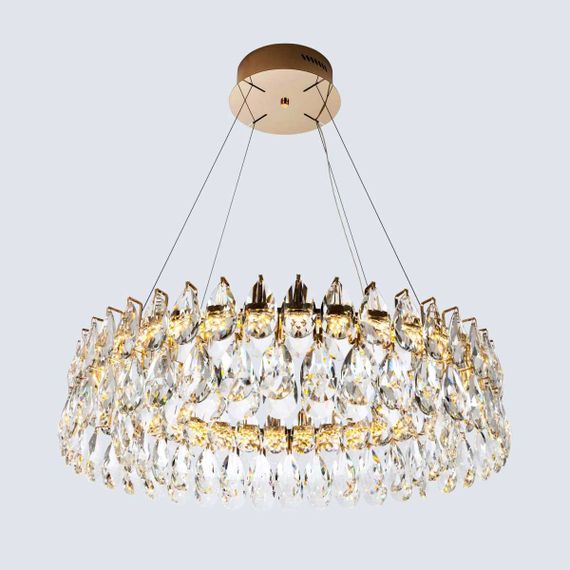 Подвесная светодиодная люстра Modelux Premium ML.6901.800P GD