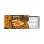 2 Kapous Professional Nails Пластина для стемпинга, Animal print 1  ,
