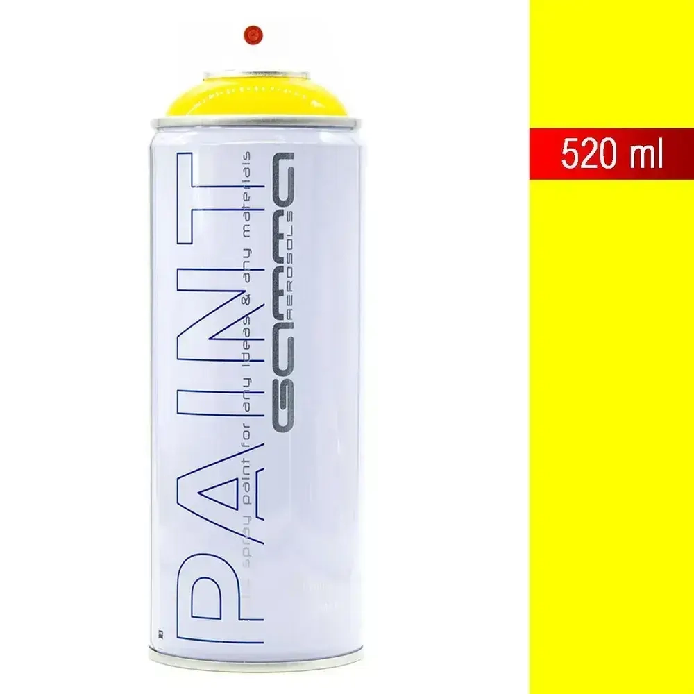 RAL 1018 желтый цинк 520мл. акриловая краска аэрозольный баллончик. Gamma Paint 41