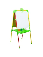 Доска знаний-мольберт двусторонний светофор желто-красный (арт.M2N/СФ)