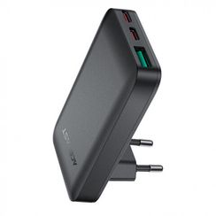 Сетевое зарядное устройство AceFast A100 PD 65W Gan 2 USBC/1 USB-A (AF-A100-BK) черный