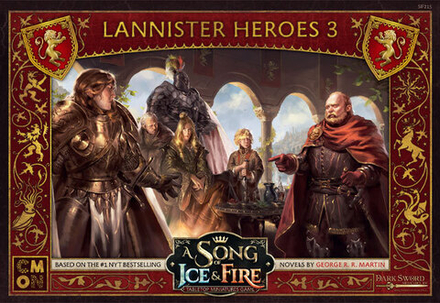 A Song of Ice and Fire - Tabletop Miniatures Game - House Lannister - Lannister Heroes 3