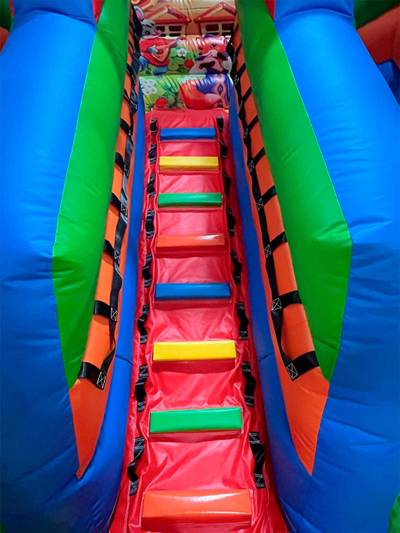 Коммерческий надувной батут «Добрая русская сказка 4», 8*4*5 м