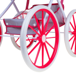 Коляска для кукол лежачая 74*66*36 см. коробка H936B-17