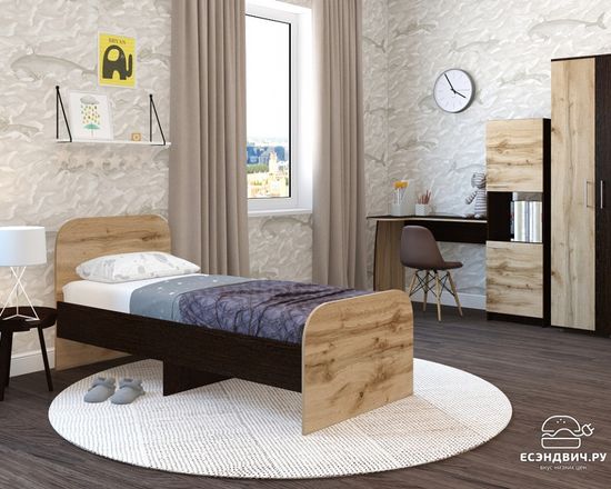 венге / дуб вотан