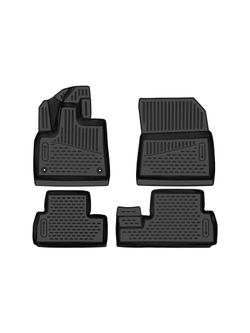 Коврики в салон для OPEL COMBO (E Life X19), 2018-, минивэн, 5-мест, 4 шт. (Европа) ELEMENT3DA26730210K