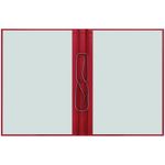 Папка для Выпускной квалификационной работы без бумаги, на тесьме, красная, Спейс