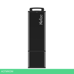USB Flash-накопитель Netac U351 16Gb серый (NT03U351N-016G-20BK)