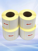 Самоклеящиеся термоэтикетки ТОП 58x40 мм 48 рулонов по 380 шт.