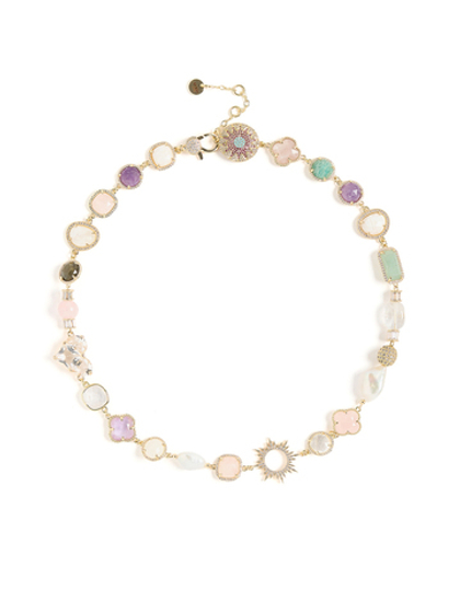 Колье "Harmony colors" Gold