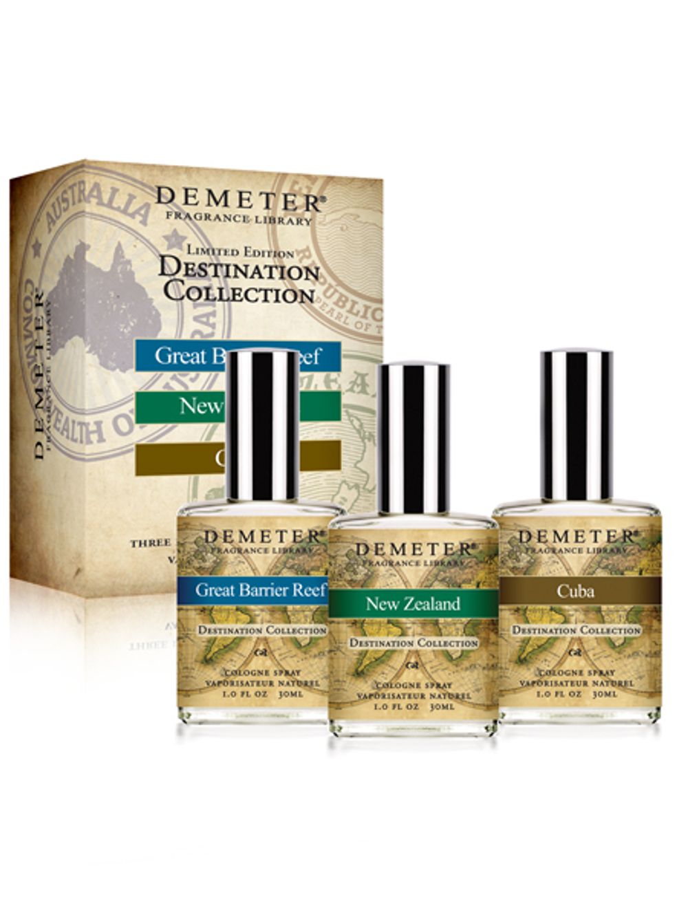 Demeter Fragrance Destination Collection New Zeeland