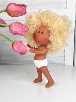 Кукла Nines виниловая 23см Little Mia Latina без одежды (3199WL7)